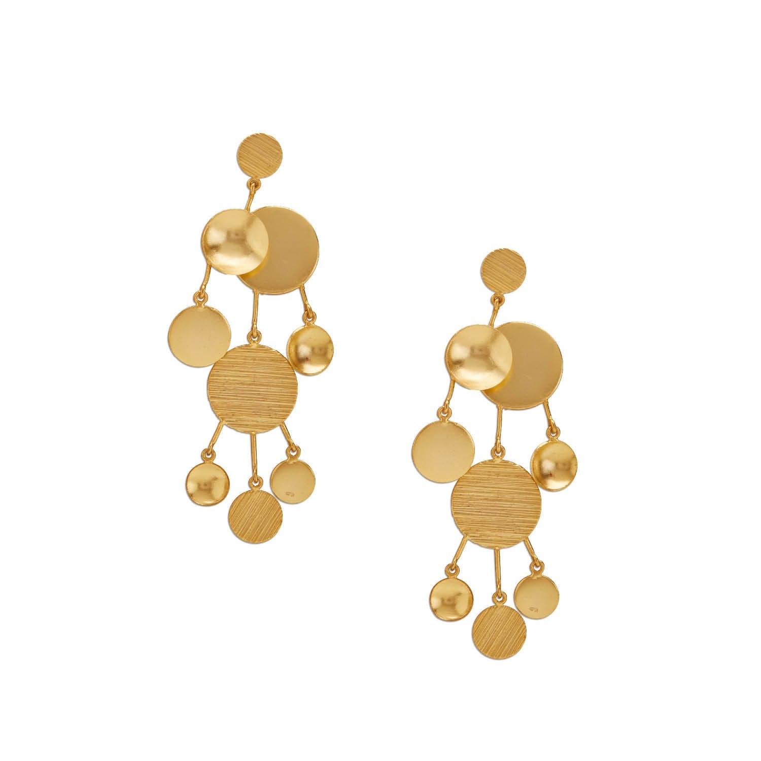 AEYA CHANDELIERS - DBJ International 22k Gold Plated