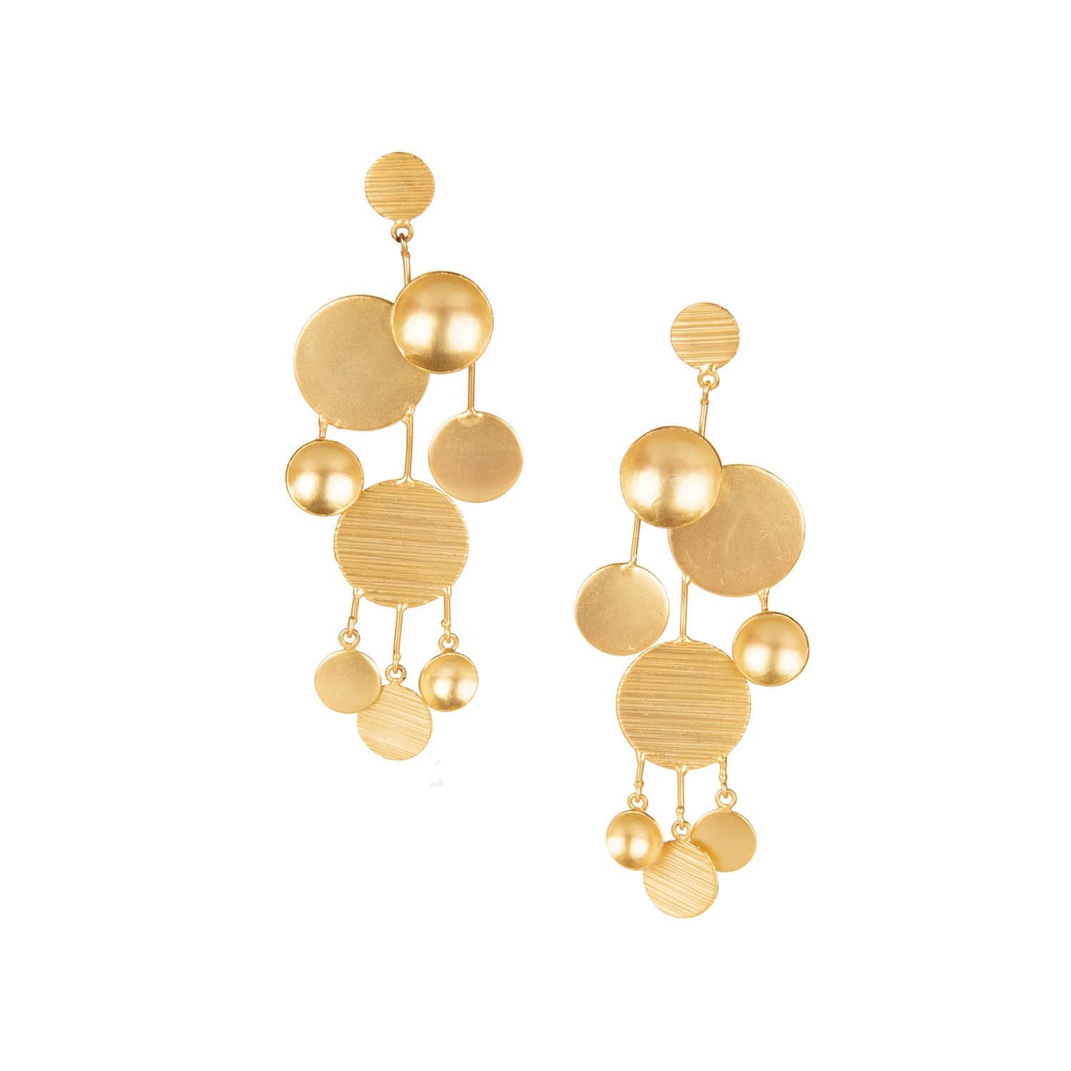 AEYA CHANDELIERS - DBJ International 22k Gold Plated
